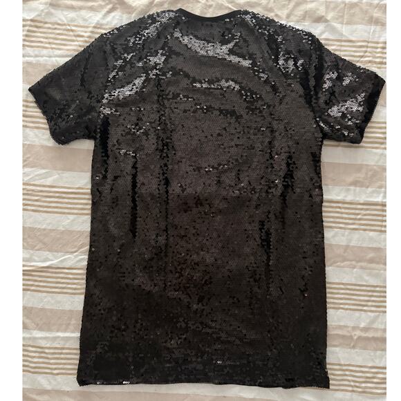 Taylor Swift NWT (bag) | black "Sequins Are Forever" tunic dress  | size Small - Picture 7 of 7